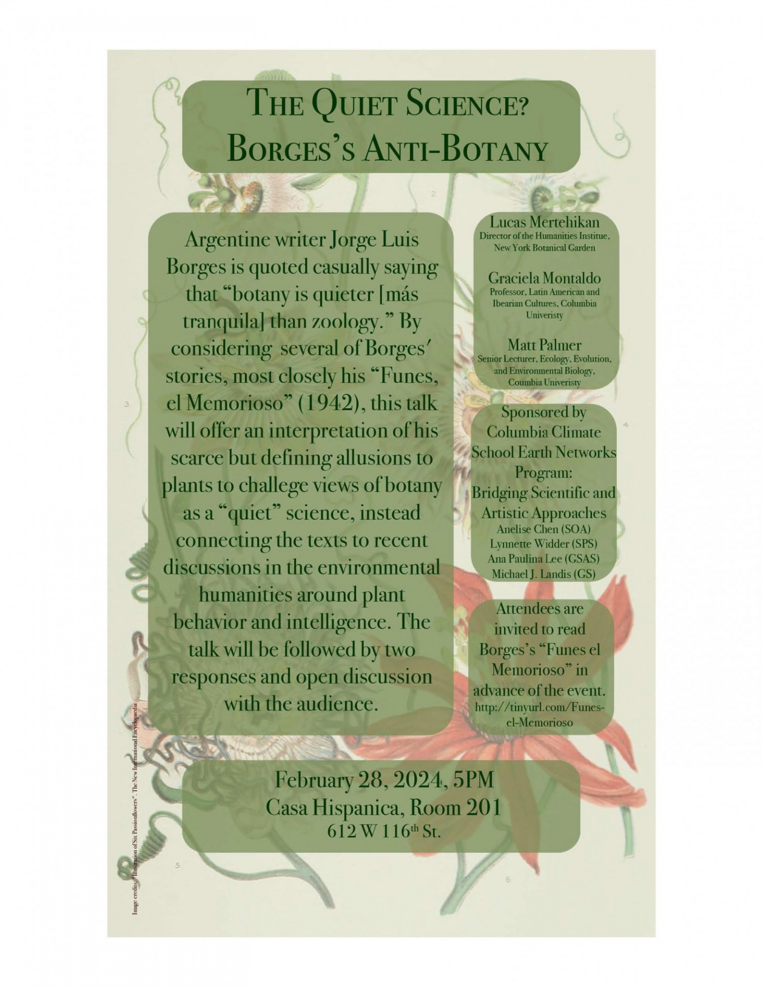 Borges's Anti-Botany