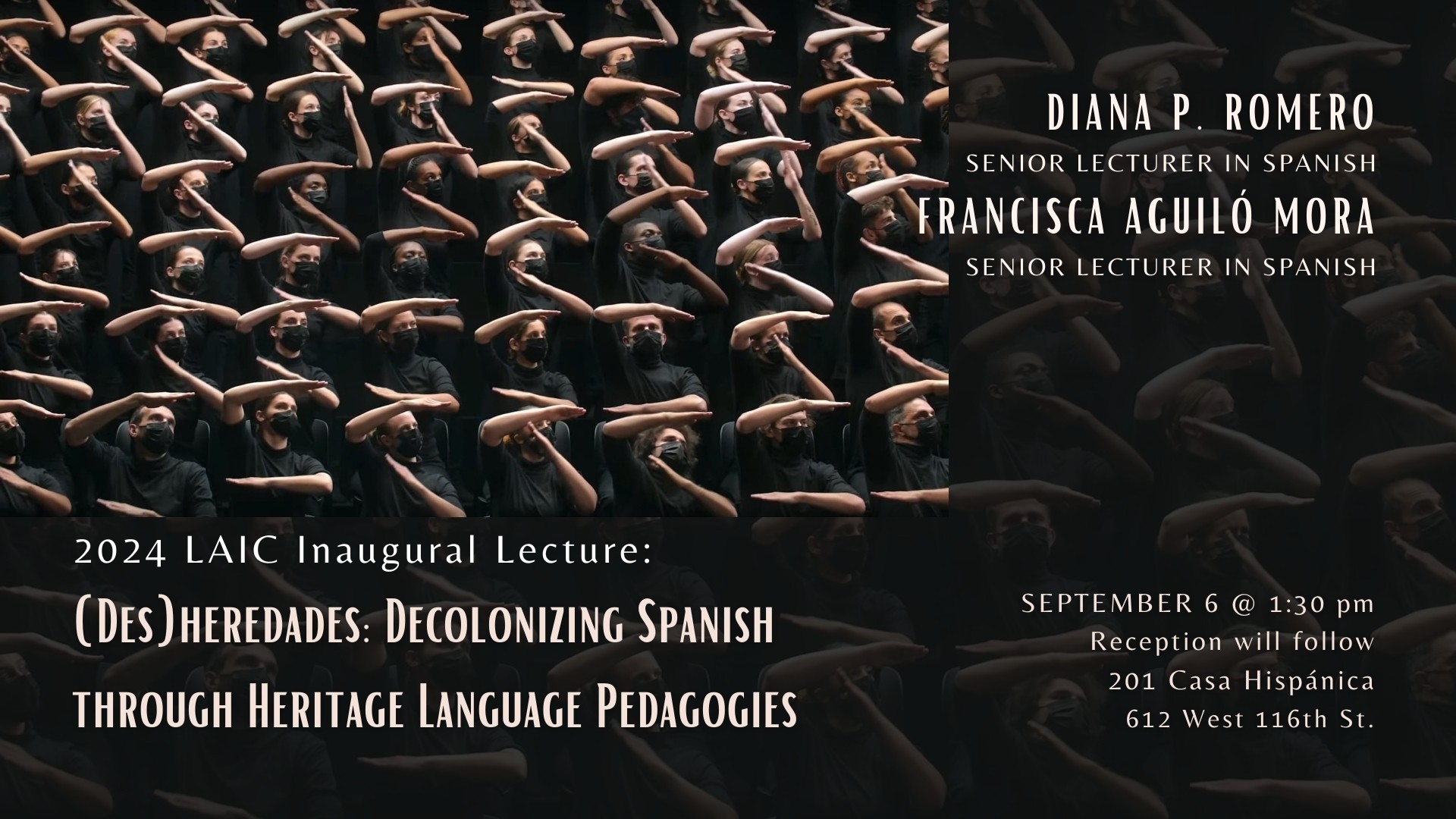 LAIC Inaugural Lecture by Diana P. Romero and Francisca Aguiló Mora 2024 LAIC Inaugural Lecture