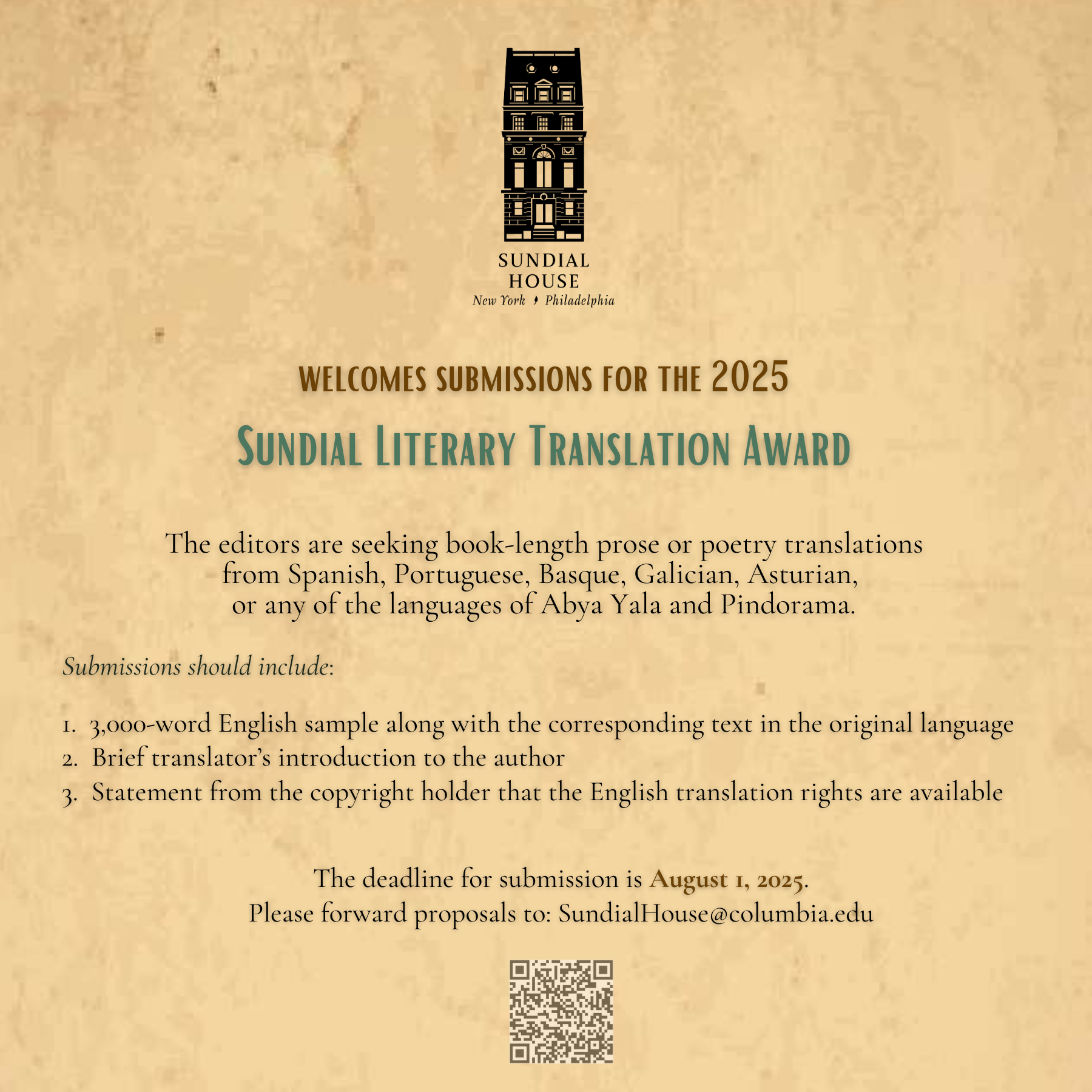 Sundial Award 2025 CFP