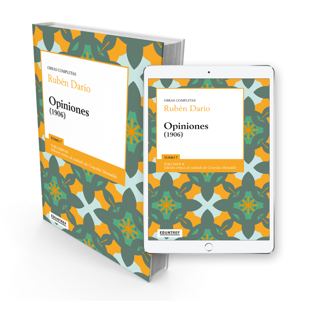 Book cover of Rubén Darío, Opiniones (1906)