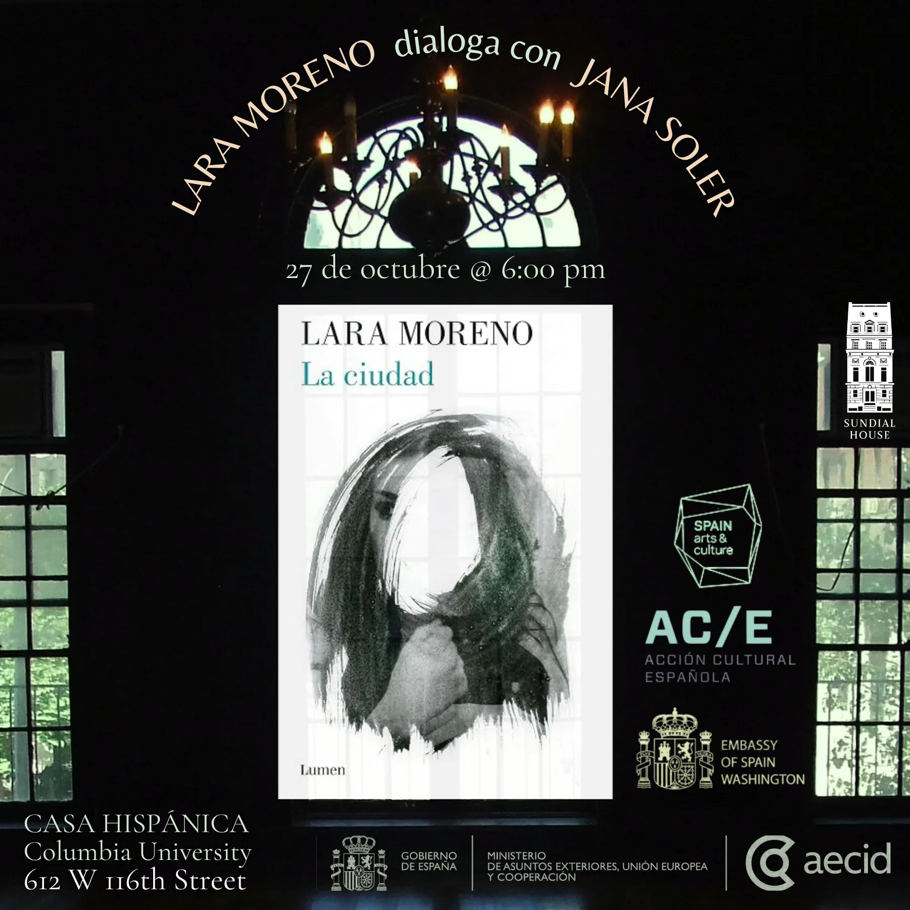 Lara Moreno dialoga con Jana Soler