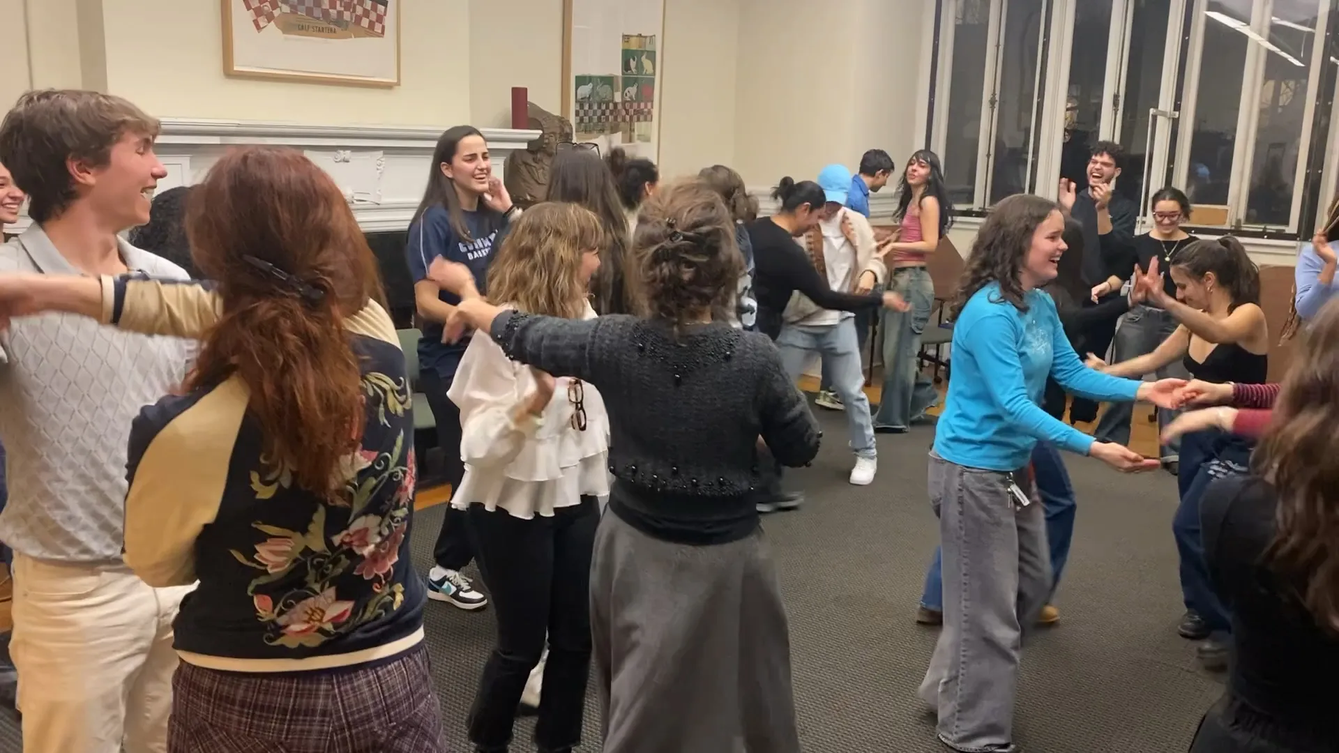 Students Learning to Salsa from Columbia's Sabor Dance Troupe Open House Spring 2026 Department of Latin American and Iberian Cultures Columbia University
