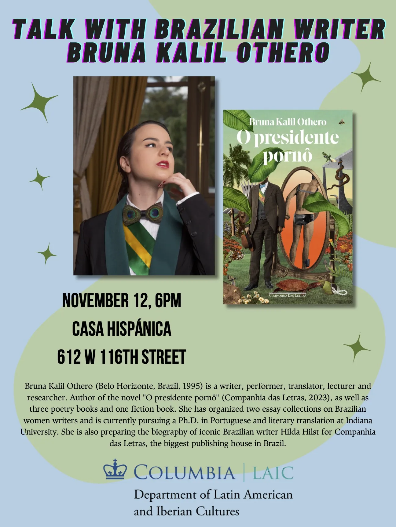 Flyer of the event.