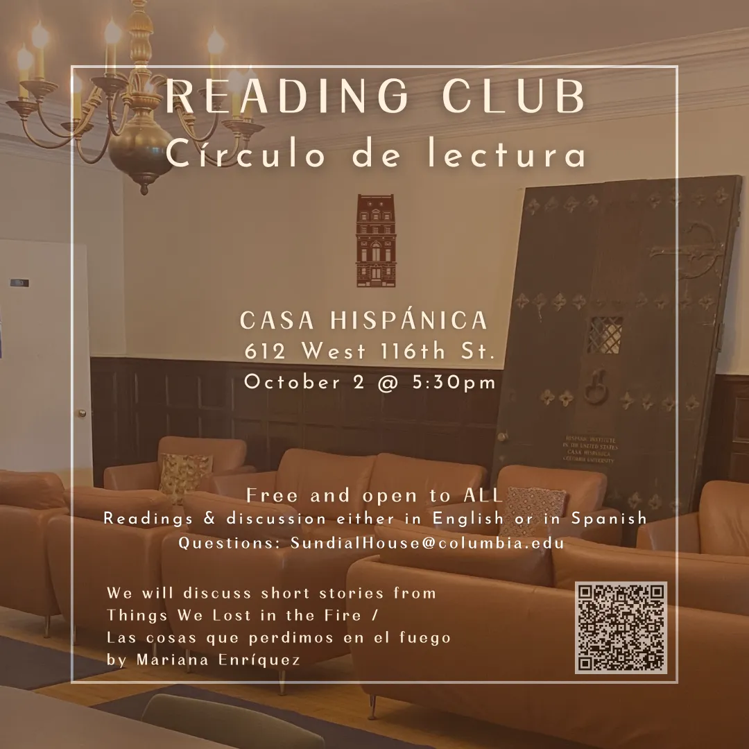 Flyer of the event.