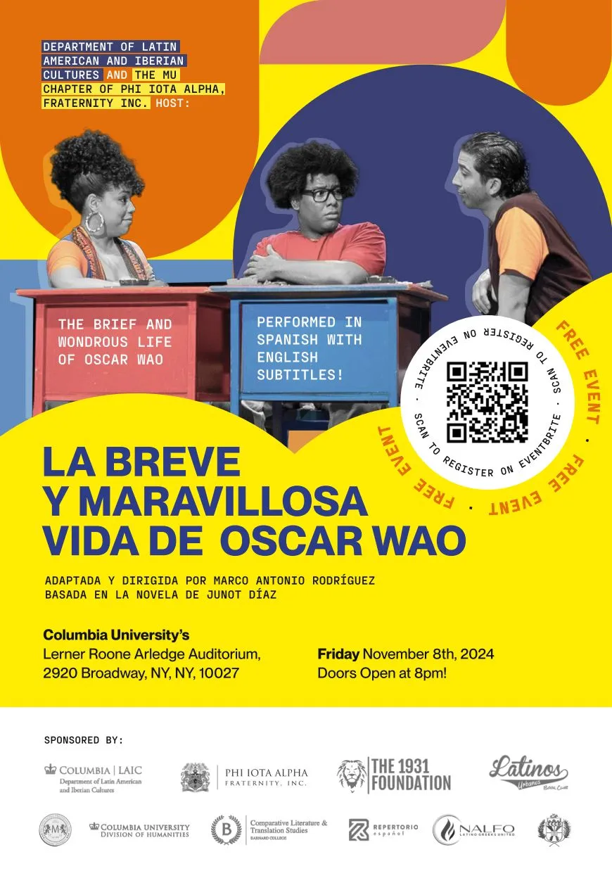 Flyer of the event.